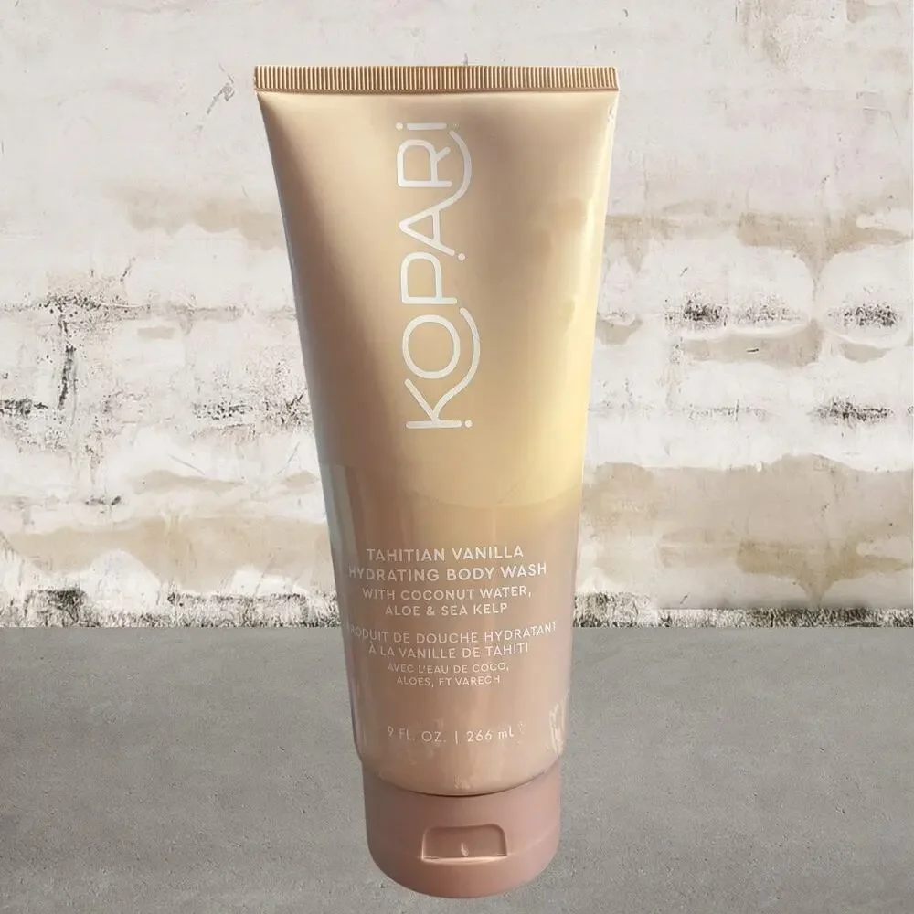 Kopari $22 Tahitian Vanilla Hydrating Body Wash NEW